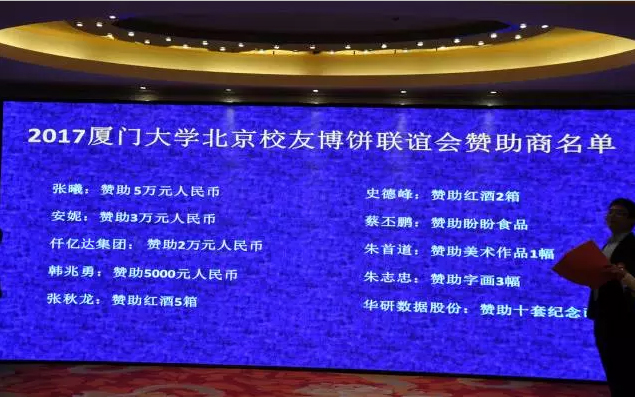 &ldquo;博饼&rdquo;是闽南地域有的传统大局欢庆，这次活动以这种大局向母校致以美优的祝福，也寄托着各地厦人永远母校情和青春回顾的活动。